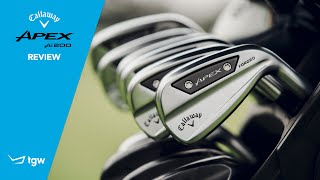 Callaway Apex Ai 200 Irons Review [upl. by Ynnob999]