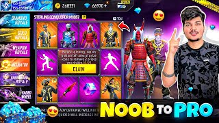 Free Fire TSG Ritik Challenged Me To Make NOOB Id PRO In 9999 Diamonds😍💎 Garena Free Fire [upl. by Netloc]