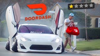 DOORDASH IN AN EXTREMELY CAMBERED STANCE CAR [upl. by Heidy127]