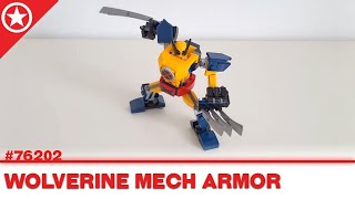 CONSTRUCTION LEGO Marvel  Wolverine Mech Armor FR [upl. by Itaws975]