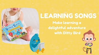 DITTY BIRD BOOKS here a sneak peek of our Learning Songs Book 🎶 [upl. by Loesceke]