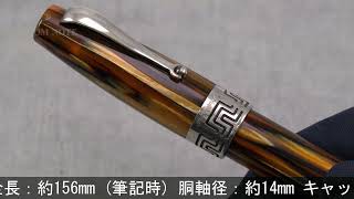 Montegrappa モンテグラッパ 万年筆 エキストラ1930 タートルブラウン M [upl. by Huppert]