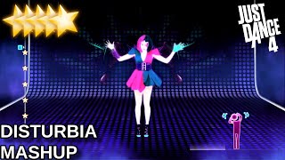 Just Dance 4  Disturbia  Mashup [upl. by Kokoruda]