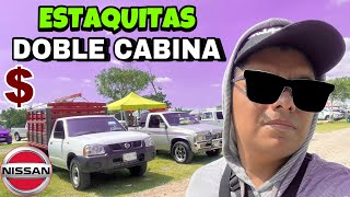 Camionetas Nissan en venta en México 🇲🇽 ESTAQUITAS DOBLE CABINA NP300 Y CABINA Y MEDIA [upl. by Mitran]