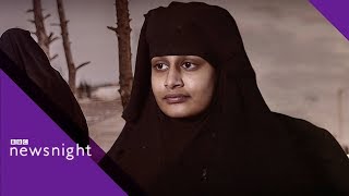 Shamima Begum IS teens baby death tragedy  BBC Newsnight [upl. by Fannie]