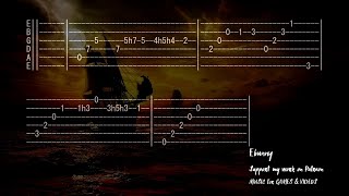 Sea Shanties Music  Pirate Jolly Roger Full Acoustic Guitar Tab by Ebunny Fingerstyle How to Play [upl. by Ised]