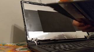 Laptop screen replacement  How to replace laptop screen IDEAPAD 10015lBY [upl. by Glynn]