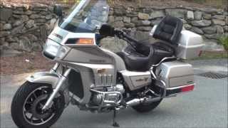 1987 Honda GL1200 GoldWing Interstate at Alphacars Boxborough MA [upl. by Eleonore]