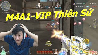 Cân Team Cực Căng Với M4A1VIP Thiên Sứ  Tiền Zombie v4 [upl. by Conlan688]