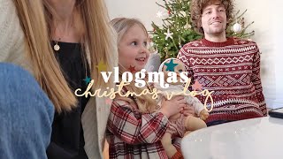 CHRISTMAS DAY Present Opening Dinner Decor amp Zoom  VLOGMAS [upl. by Nellac983]