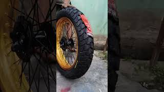 Honda Crf150L Ban Semi cross maxxis ring17 [upl. by Mendoza490]