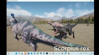 Best Tsintaosaurus Hunting Animations All Carnivorous DinosaursJurassic World Evolution2 gameplay [upl. by Liberati]