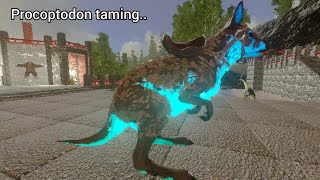 Procoptodon taming  Ark mobile 56 [upl. by Ulla]