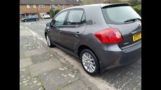 Toyota Auris 2007 rear beam replacement MOT and clean up [upl. by Tebazile]