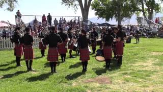 Glendora High School Pipe Band Timed Medley [upl. by Arbed]