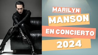 Marilyn Manson full concierto 2024 marilynmanson concierto [upl. by Ninon]