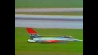 F16 First Flight Jan 20th 1974 accidental [upl. by Acinorrev]