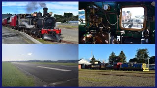 WA 165 in steam on the Gisborne City Vintage Railway ft DSC 2759  June 2023 HD [upl. by Oel]