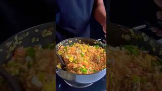 Schezwan Fried Rice  Indian Kitchen shorts food cooking [upl. by Colan]