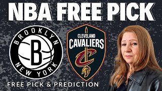 Nets vs Cavaliers  NBA Free Pick Saturday 11924  Picks And Parlays [upl. by Oren516]