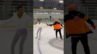 YOU MUST TRY THIS 😳🥶 iceskating figureskating shorts [upl. by Ainavi]