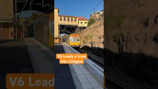 sydneytrains V Set V6 Leads a Service into Lithgow shorts travelvlog railway [upl. by Leodora455]