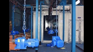 Helical Gearbox Parallel Shaft Helical Gear Box Helical Gear Reducer [upl. by Euqnomod663]