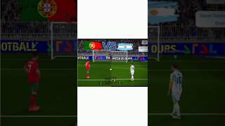 PORTUGAL VS ARGENTINA PENALTY worldcup football efootball shorts reels keşfet funny gaming [upl. by Hobie]