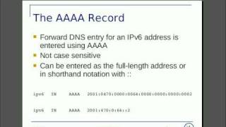 The IPv6 AAAA Record [upl. by Agnimod747]