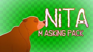 NITA MASKING PACK Brother Bear 2  Animash Resources [upl. by Kabob]