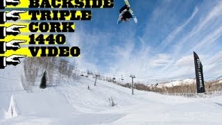 Mark McMorris Worlds First Backside 1440 Triple Cork HD  TransWorld SNOWboarding [upl. by Carmita]