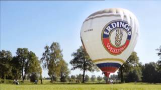 Erdinger Weissbier Bier Werbung 2013 Heißluftballon [upl. by Aseela509]