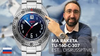 🔵 RAKETA TU160 S3E13  Lavis de Xavier sur cette montre russe Disrussptive [upl. by Asssilem989]