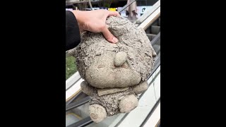 ASMR The Incredible Restoration of a plush toy  Carpet Cleaning  rug satisfying Dec 12 [upl. by Kcirddehs]