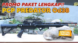 PROMO PCP PREDATOR OD38 EVOLUTION X3  HARGA SENAPAN PCP TERBARU 2024  PROMO PCP PREDATOR BIGGAME [upl. by Nojad221]