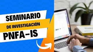 SEMINARIO DE INVESTIGACIÓN  MAESTRIA ING DE SOFTWARE [upl. by Nyleahcim]