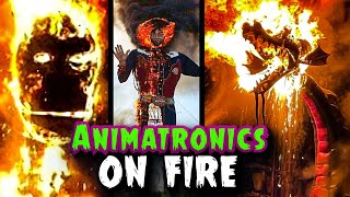 The Most Gruesome Animatronic Fires in History [upl. by Selinski873]