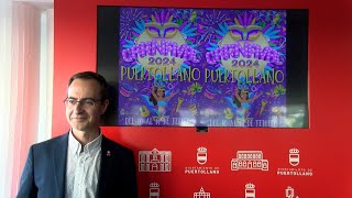 PUERTOLLANO PRESENTA LA PROGRAMACIÓN PARA LOS CARNAVALES 2024 [upl. by Sonahpets]