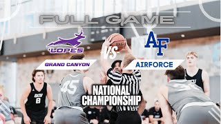 Nailbiting showdown GCU vs Air Force  Natl Championship Game [upl. by Horter]