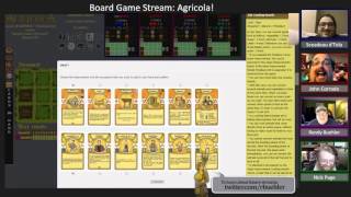 Board Game Stream Agricola [upl. by Birkner]