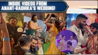 LIVE INSIDE dance videos from Anant Ambani amp Radhika Merchants Baraat amp wedding [upl. by Stavros]