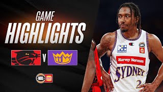 Perth Wildcats vs Sydney Kings  Game Highlights  Round 2 NBL25 [upl. by Dleifrag]