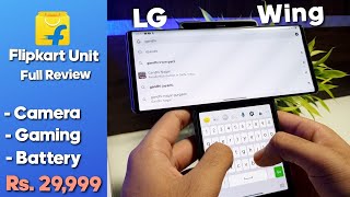 LG WING Full Review  Camera Gaming Battery  Best Phone Under 30k [upl. by Crofton]