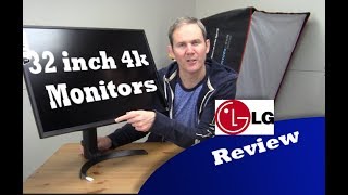 32inch 4k LG Monitor  Gaming Monitor with FreeSync [upl. by Nnayllehs]