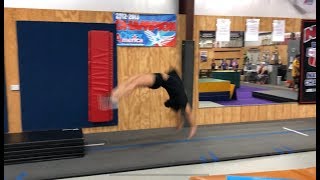 Back Handspring Drills amp Conditioning [upl. by Ennahtur40]