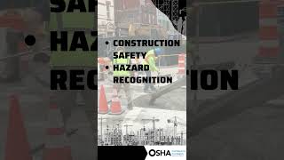 OSHA 30 hour Construction Training  OSHA Outreach Courses construction oshatraining [upl. by Addiego]