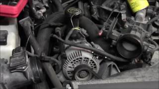 2002 Ford Ranger 40L V6 Alternator Swap [upl. by Agrippina]