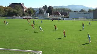 MŠK Štúrovo vs AC NItra U15 1 polčas [upl. by Swetiana]