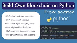 Blockchain Programming  Create a Blockchain with Python from Scratch [upl. by Malissa]