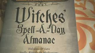 Llewellyn’s 2021 Witches’ SpellADay book review [upl. by Anelle]